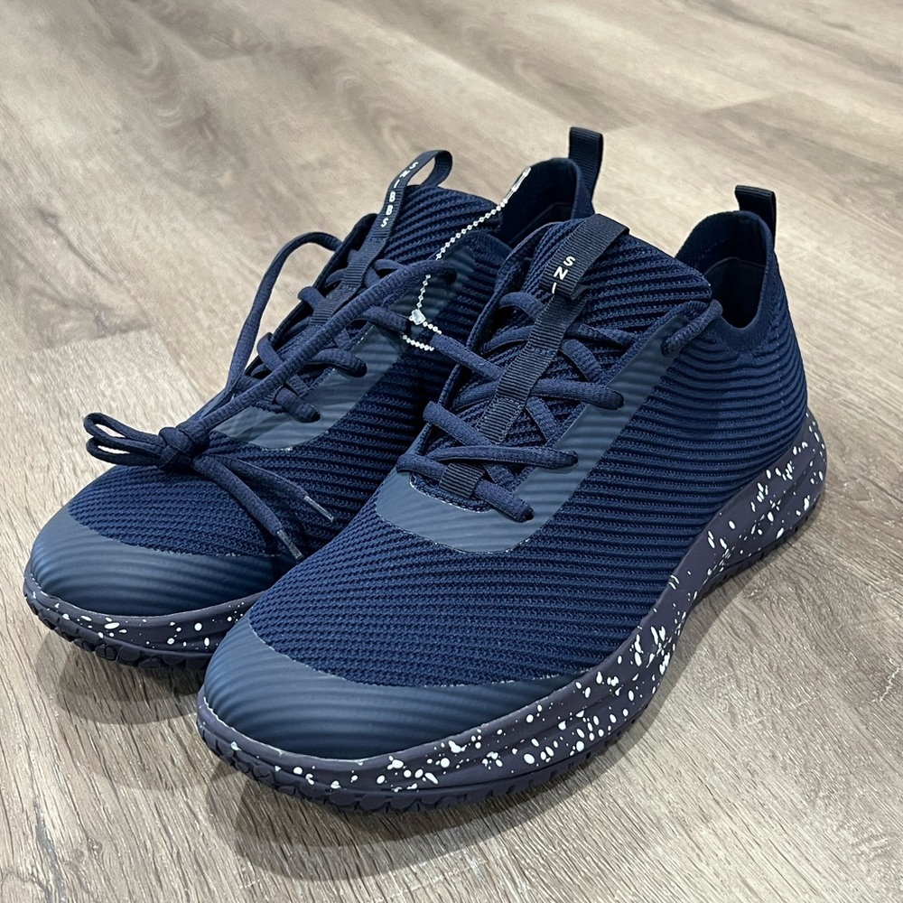 Brand New SNIBBS 10.5 ROVR Nebula Blue Speckle Knit Mesh  Cloud Sole Sneaker
